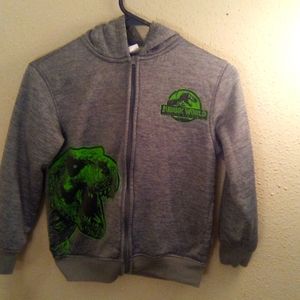 Bundle 3 for 20 all kids clothes Jurassic World hoodie kids boys size 10